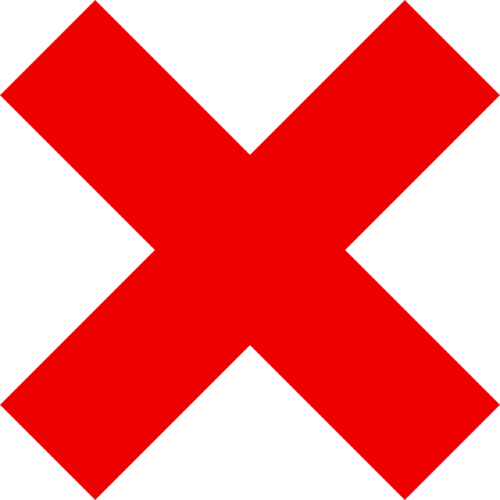 Motorway ‘X’ Sign – Ignore at your Peril!